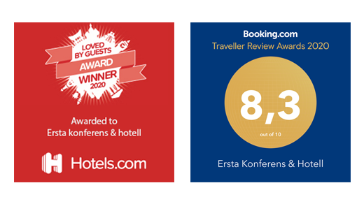 200310 Gästerna har sagt sitt, belönat Ersta hotell med två utmärkelser 