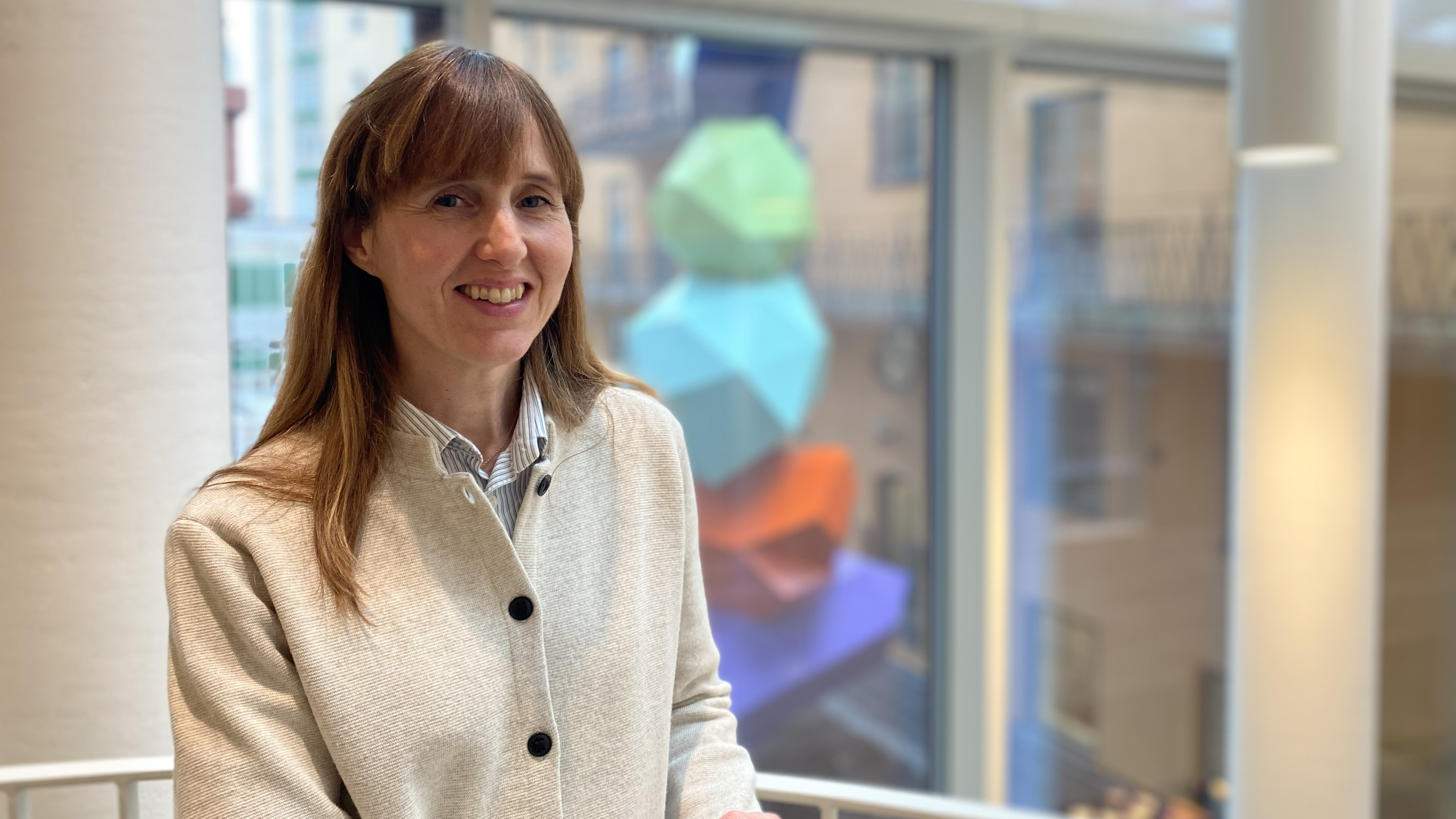 Amelie Edlund, konstansvarig på Ersta