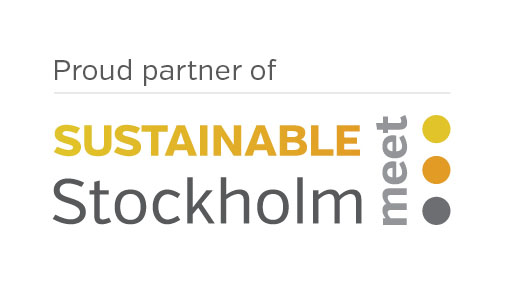 Proud partner of Sustainable meet Stockholm