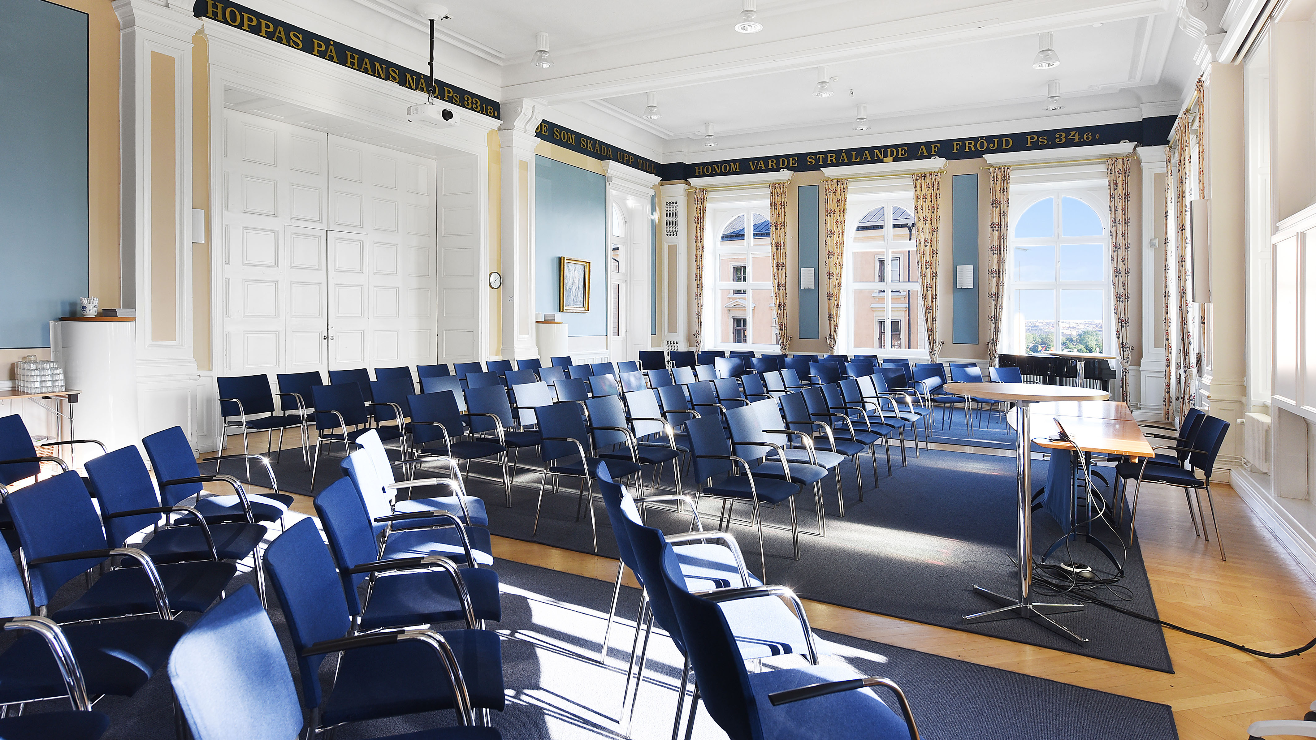 Cinema seating in Bringsalen