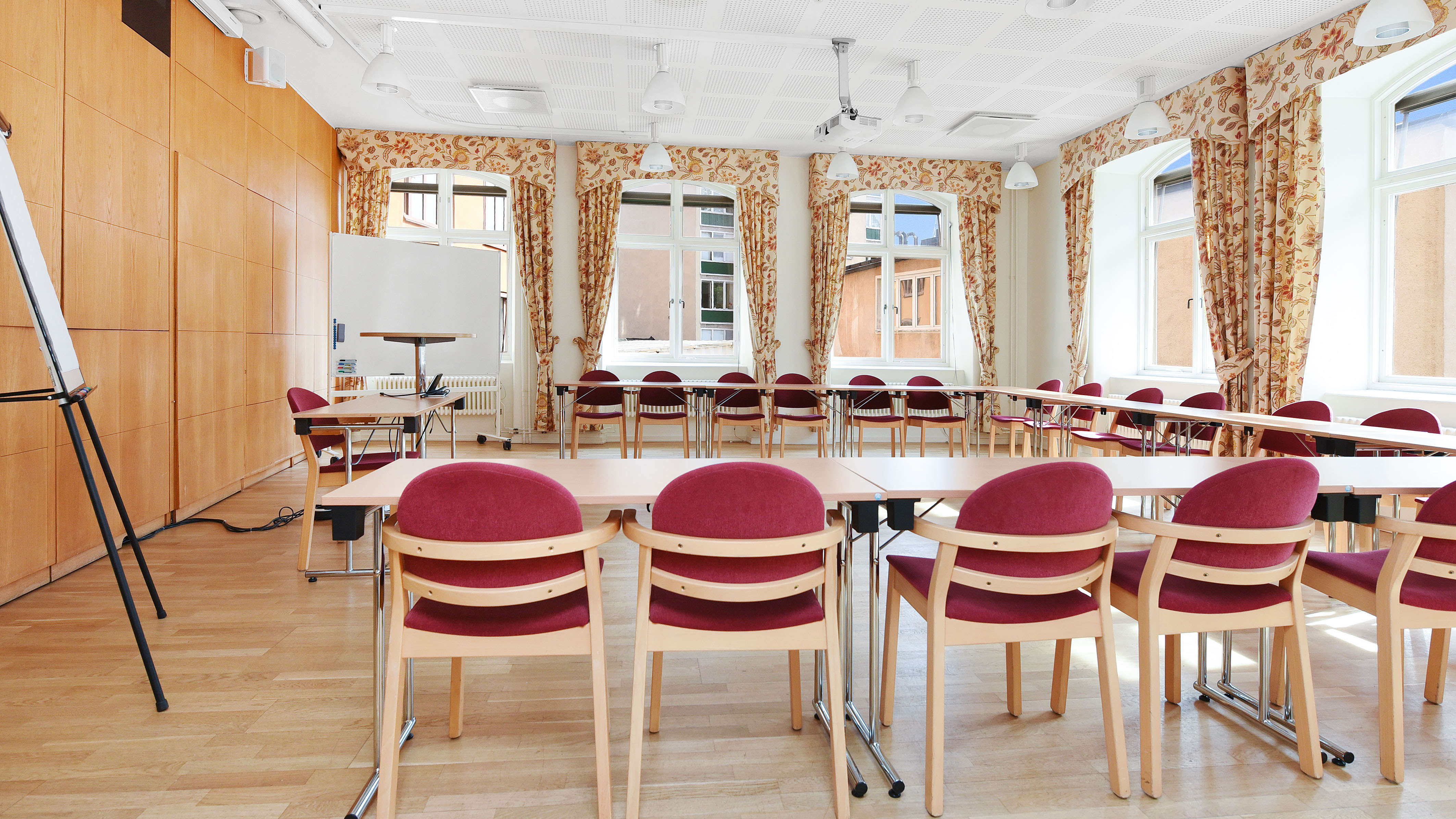 U seating in Clara Eckerströmsalen
