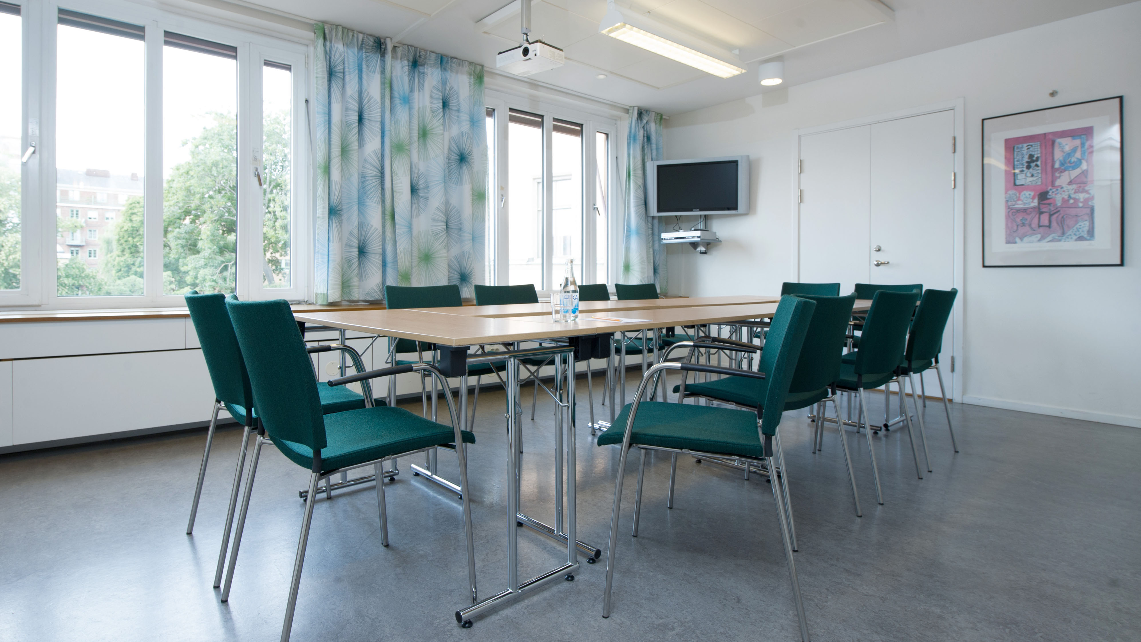 Board seating in Heurlingerrummet