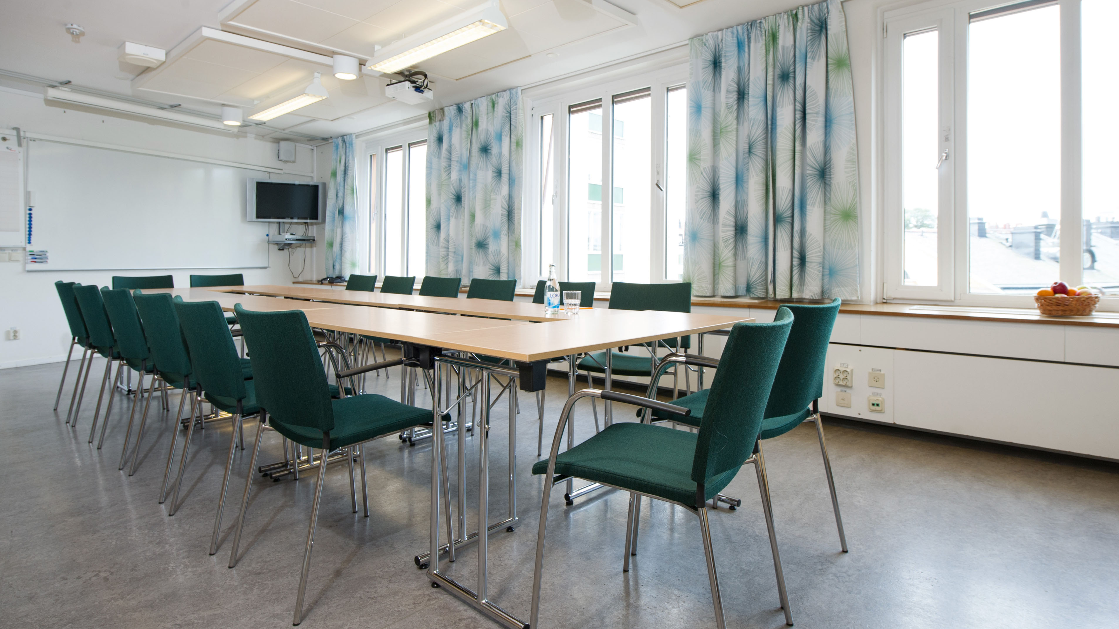 Board seating at Holmqvistrummet