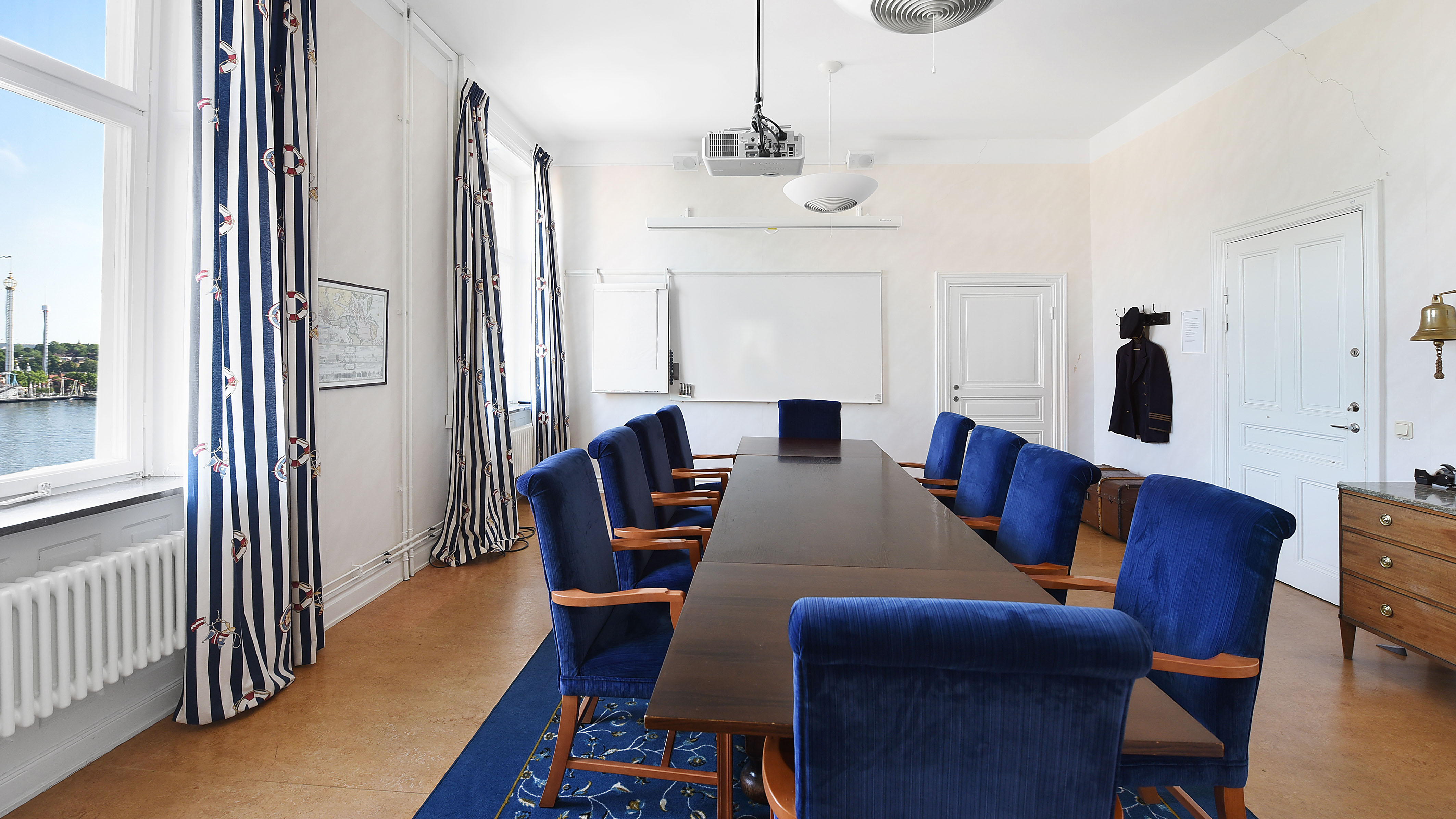 Board seating in Kaptensrummet
