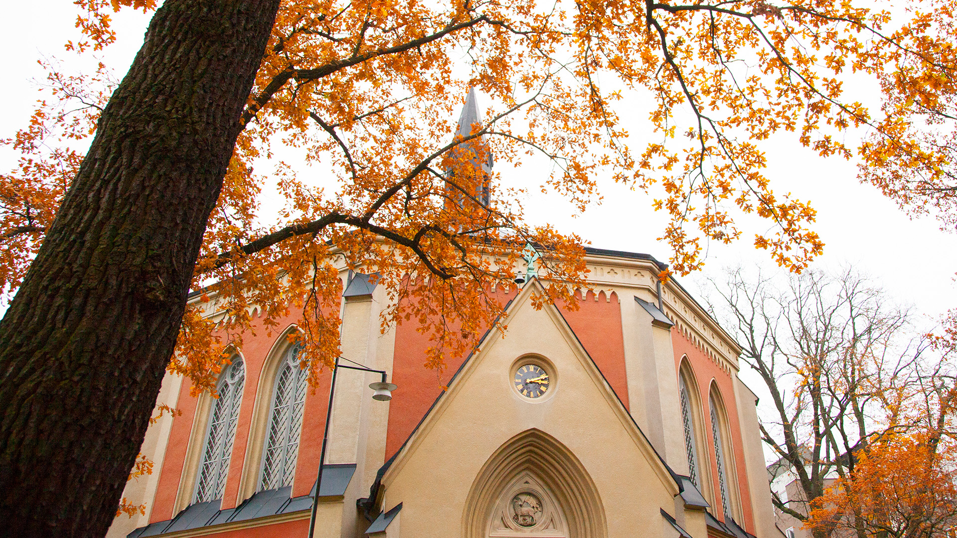 Bild på Ersta kyrka 