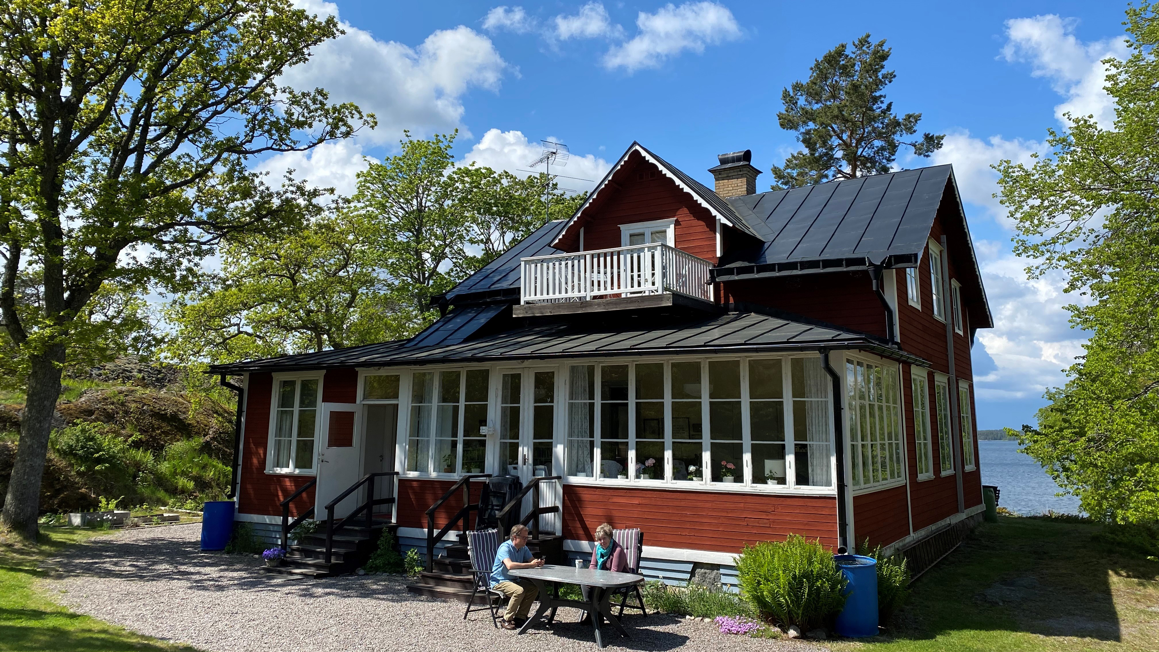 Sommarhemmet Betania skogsväg