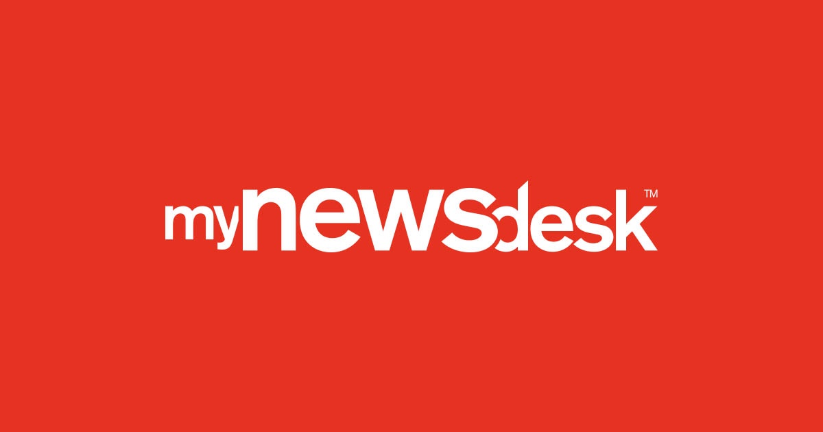 Röd logotyp MyNewsdesk