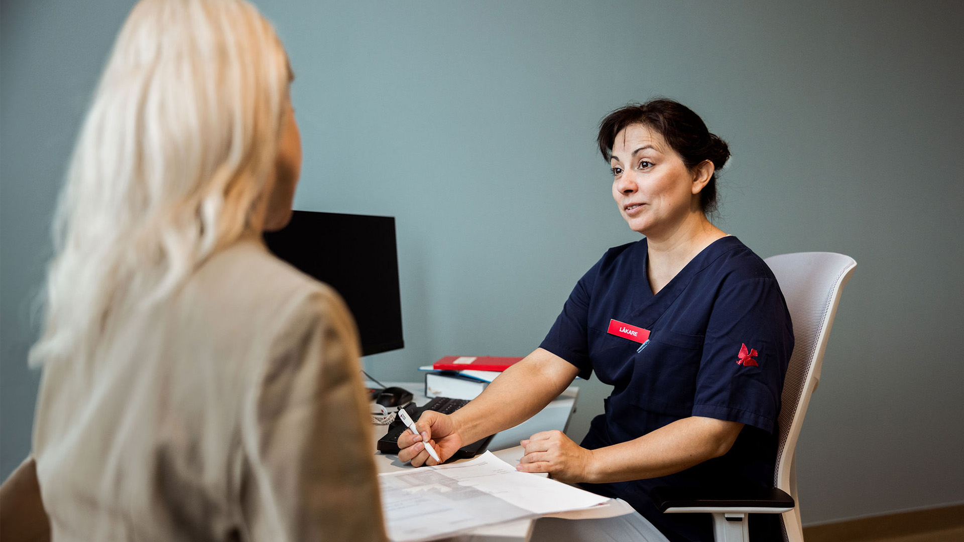 Patientmöte på Ersta vårdcentral