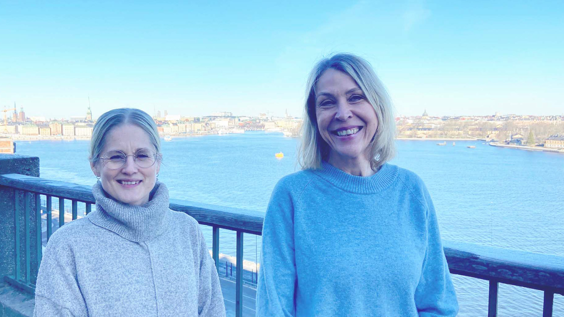 Bild: från vänster, Kajsa Burlin och Karin Vretman.