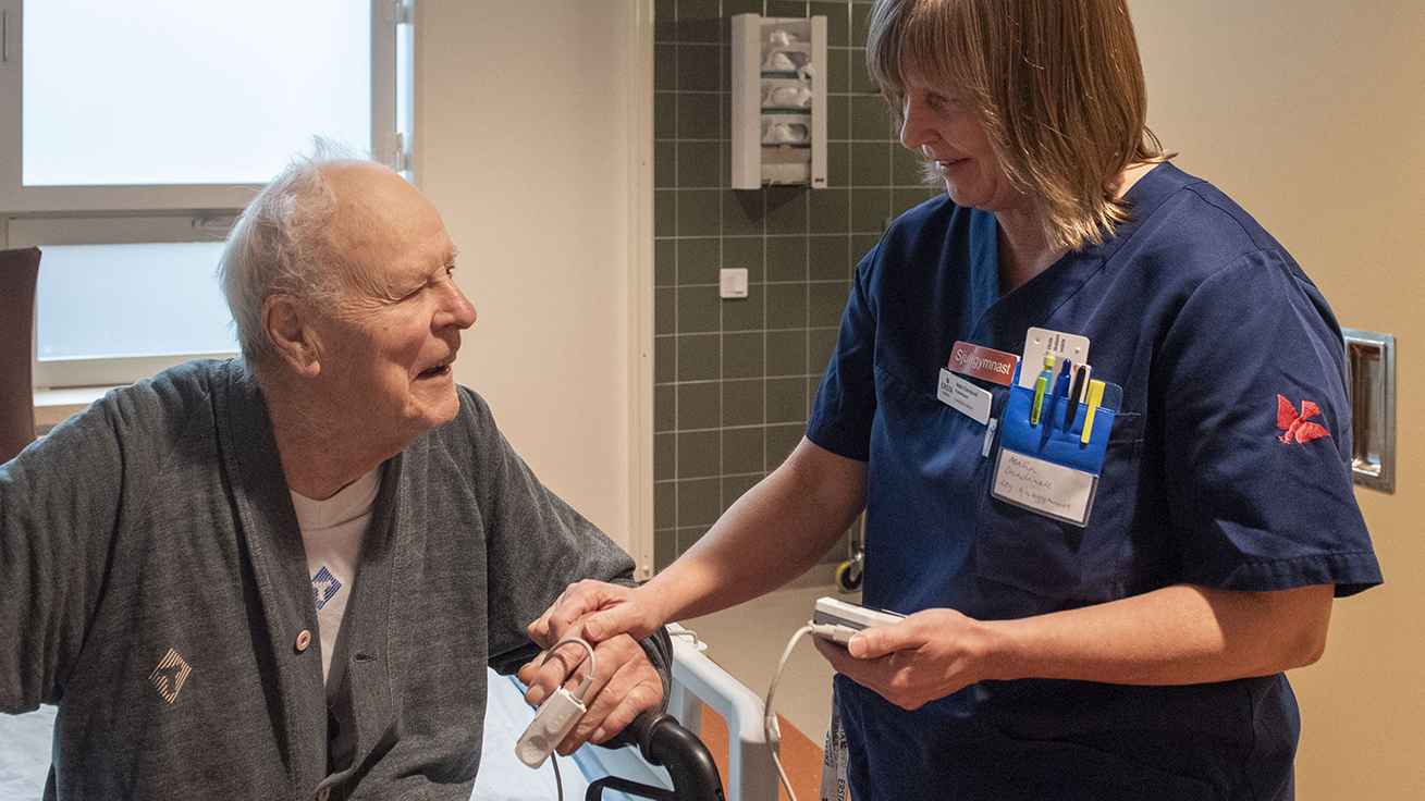 Patientmöte på Ersta sjukhus Geriatrisk klinik