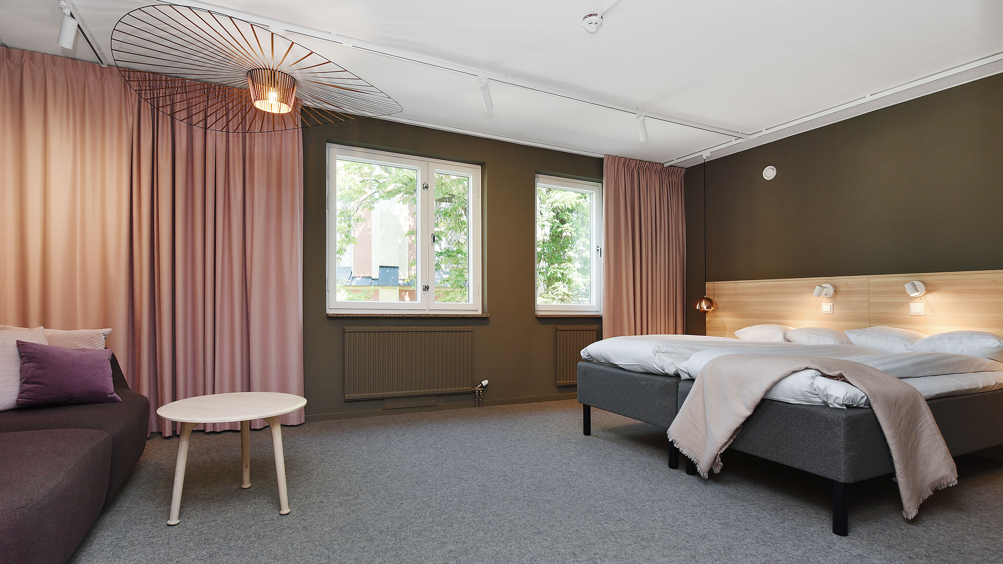 Dubbelrum i kategori direktorsrum på Ersta hotell